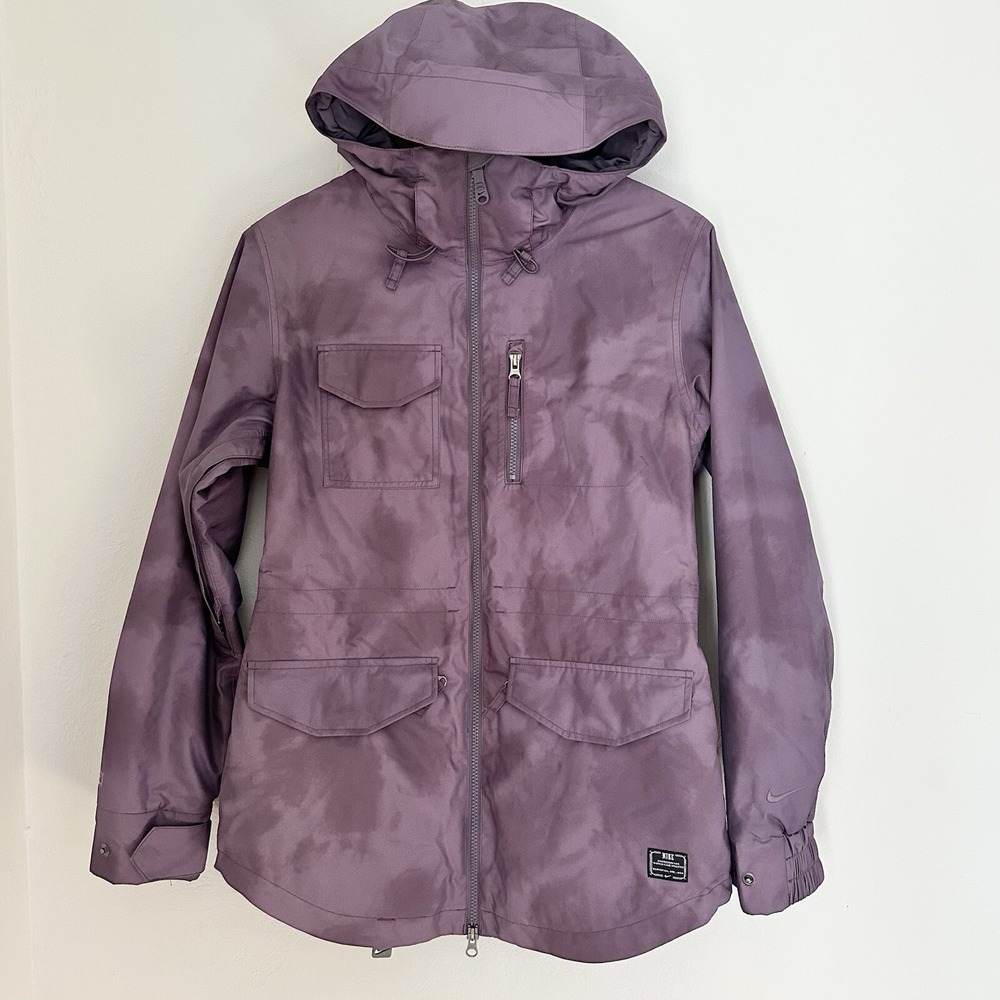 NIKE 6.0 Snowboarding Jacket Women's Small Storm Fit Coat Winter Purple